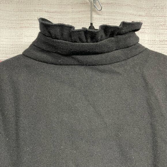 Ann Taylor Factory Black Wool Blend Peacoat Jacket Size Petite M - Picture 11 of 13